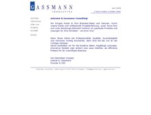 Tablet Screenshot of gassmann.com