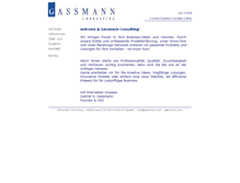 Tablet Screenshot of gassmann.info